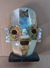 Maschera arte popolare mosaico