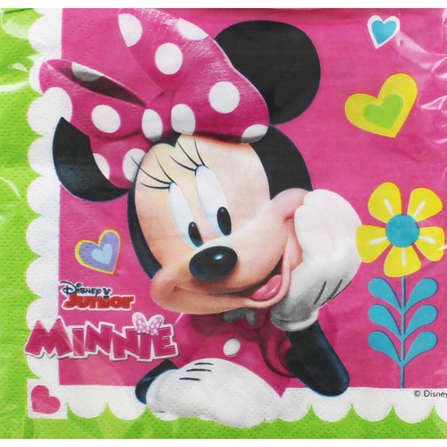 Tovaglioli minnie festa - tovaglioli,