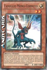 FAMIGLIO MONO-CORNUTO (Uni-Horned Familiar) • Comune • DREV IT009 • 1Ed • YUGIOH