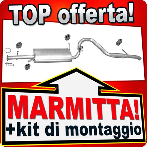 Silenziatore posteriore per - silenziatore,