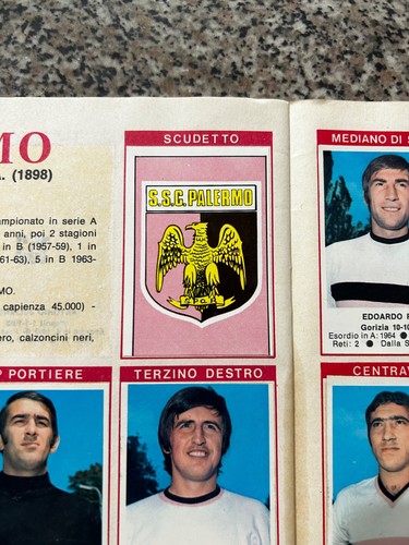 Scudetto palermo 161 album - scudetto, n.161