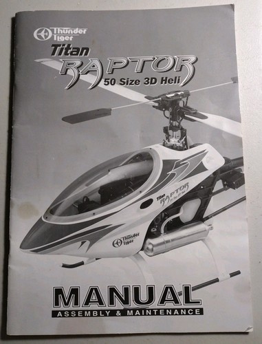 Manuale raptor titan - manuale, 50