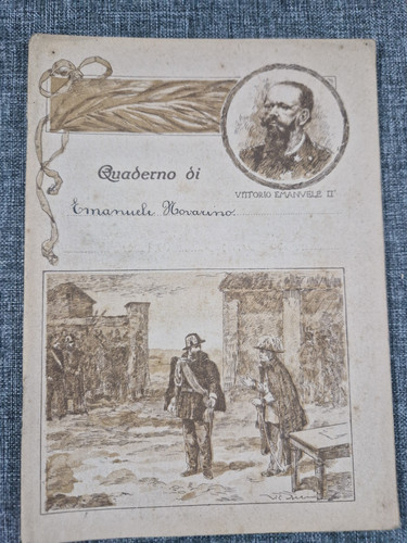 Quaderno vittorio emanuele - quaderno,