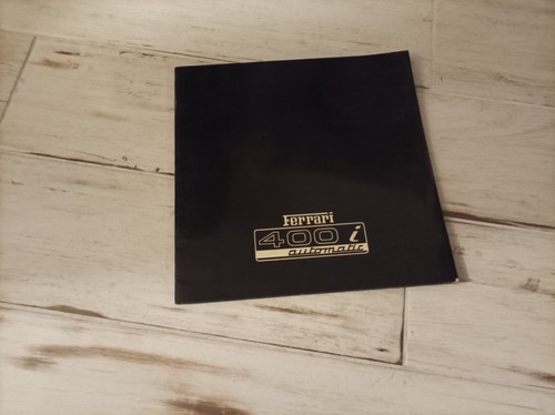 Catalogue brochure ferrari - catalogue, /