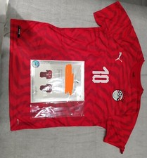 Maglia puma Egitto 2018/2019 M.Salah autografata con certificato di autenticità