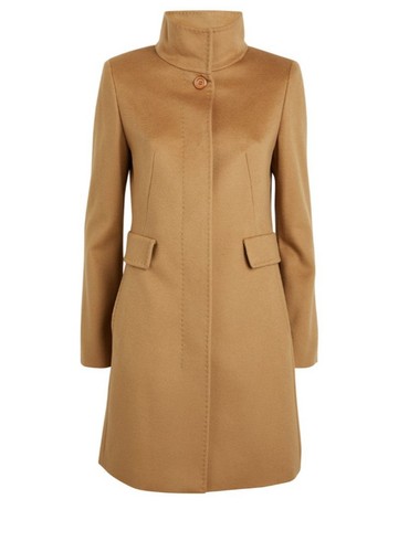Cappotto lana collo alto max - cappotto,