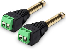 Connettore Jack 6.35 Mm 2 Pin