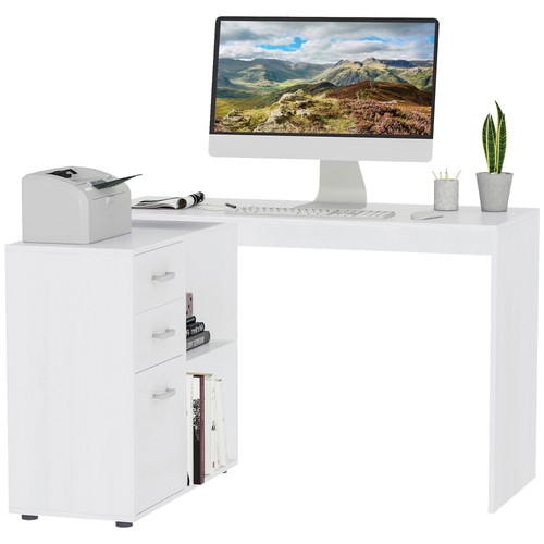 Homcom scrivania computer - scrivania,