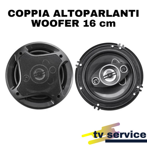 Coppia altoparlanti auto cm - coppia, 16
