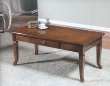 TAVOLINO RETTANGOLARE C/FILETTO SUL PIANO VARIE FINITURE x DIVANO SALOTTO 907