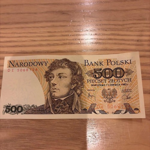 Banconota 500 zloty - , polonia
