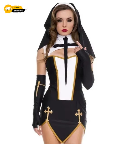 Costume cosplay suora sexy