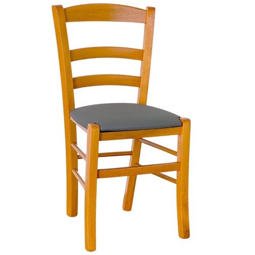 Sedia legno paesana ciliegio