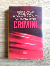 CRIMINI LIBRO AMMANITI CAMILLERI LUCARELLI FOIS FALETTI MANZINI - (187)