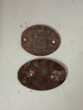 Ape AC Piastre Faro Basso Anteriore 30445 30444 Piaggio