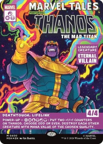 Thanos the mad titan - the, (senza