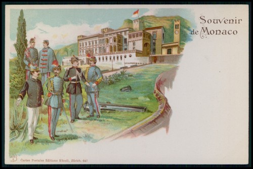Monaco gruss souvenir esercito