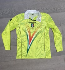 MAGLIA ARBITRO DIADORA FIGC AIA SHIRT ITALIAN REFEREE JERSEY SIZE L  Giallo