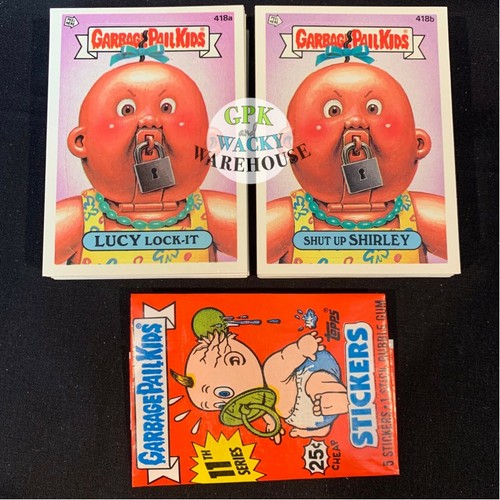 1987 garbage pail kids - 1987, 11°