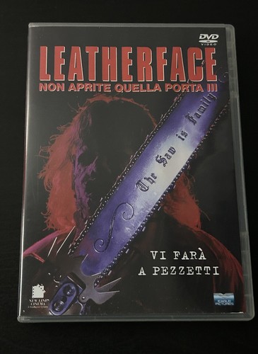 Leatherface non aprite - “leatherface”,