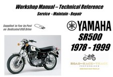 Yamaha SR500 SR 500 Manuale