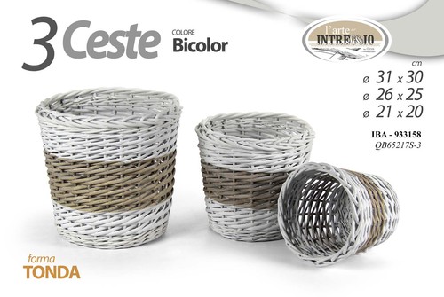 Ceste portabiancheria cesta - 3,