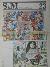 S&M Strisce e Musica n�23 1981 - COCCO BILL DI JACOVITTI - BIANCA CREPAX  [C22]