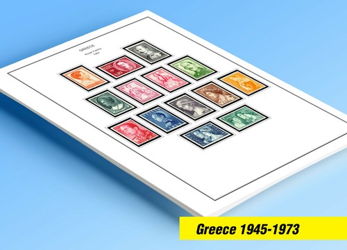 Pagine album francobolli - album,