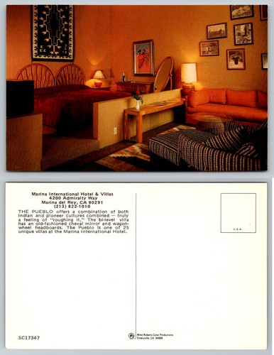 Cartolina hotel marina del rey - hotel,