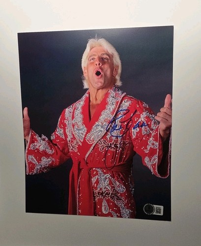 Foto firmata ric flair 8x10 - foto,