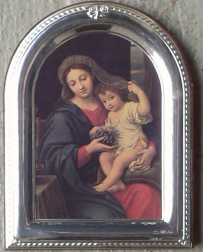Quadretto raffigurante madonna - quadretto,