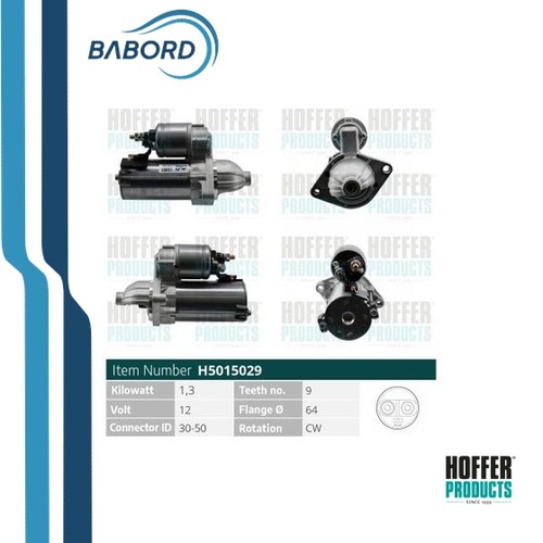 Motorino avviamento hoffer - motorino,