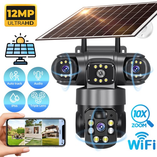 12mp camera solar powered wifi - 12mp,