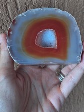 Minerali *"* GEODE DI AGATA CON QUARZI