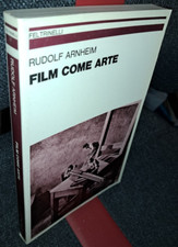 Rudolf Arnheim FILM COME ARTE Prima edizione Feltrinelli 1983 [Critica Cinema]