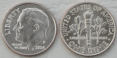 Usa dime centesimi 2024 p - usa,