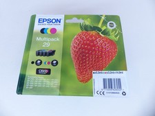 Epson Multipack 29 cartucce inchiostro nero giallo ciano magenta C13T29864022 NUOVO #L