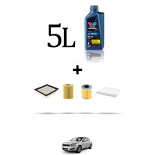 HOFFCAR Kit tagliando 4 FILTRI