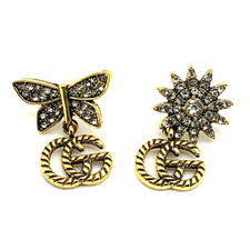 Orecchini traforati strass