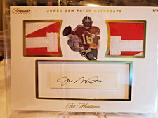 2022 Keepsake Edition JUMBO GEM PATCH Autografi JOE MONTANA/5