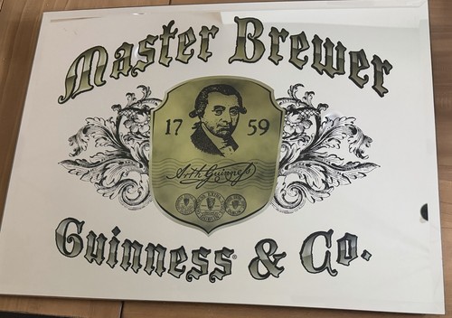 Guinness bar mirror - mirror., master