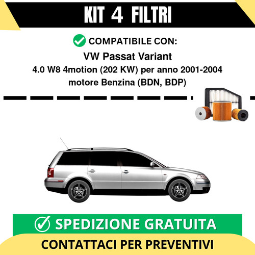Kit filtri risparmio - 4,