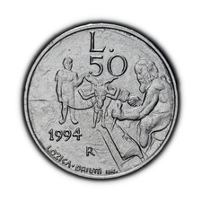 SAN MARINO. 1994, 50 Lire -