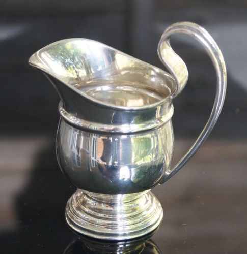 Antica brocca crema argento - in,