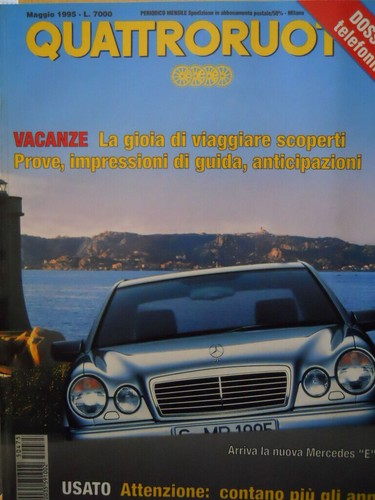 Quattroruote 475 1995 test - quattroruote,