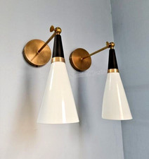 Coppia di lampade da parete in