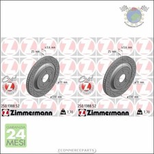 Kit 2x dischi freno Zimmermann SPORTIVO COAT Z Posteriore per FORD USA MUSTANG