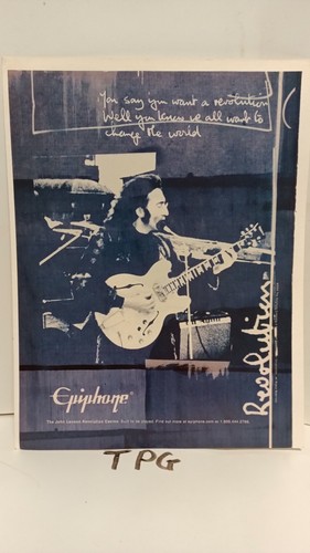 John lennon epiphone chitarre - john,