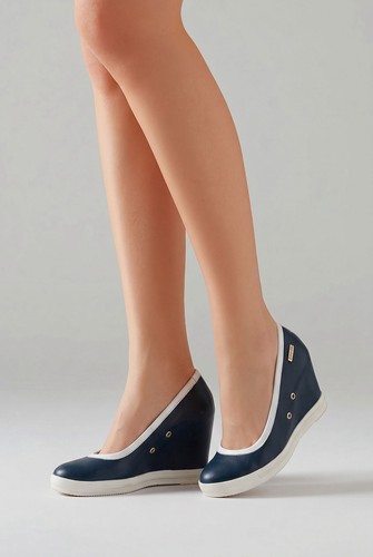 Zapato decolte donna pelle