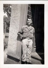 1946 Photo Of Soldier Half